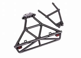 Bumper REAR/Mount Black 6836X