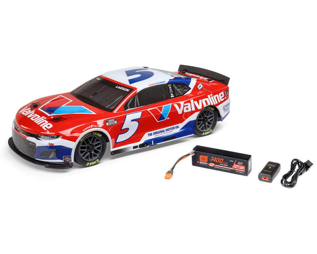 LOSI LOS1122505  Losi 1/12 NASCAR RC Race Car Kyle Larson No. 5 2025 Valvoline Chevrolet ZL1 2S AWD RTR Brushed On-Road
