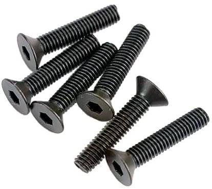Screws, 3x15mm countersunk machine (6) (hex drive)
