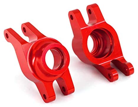 Stub axle carrier, Anodized-Aluminum (red)
