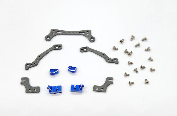 GL GTR Alu option body mount with lexan body mount