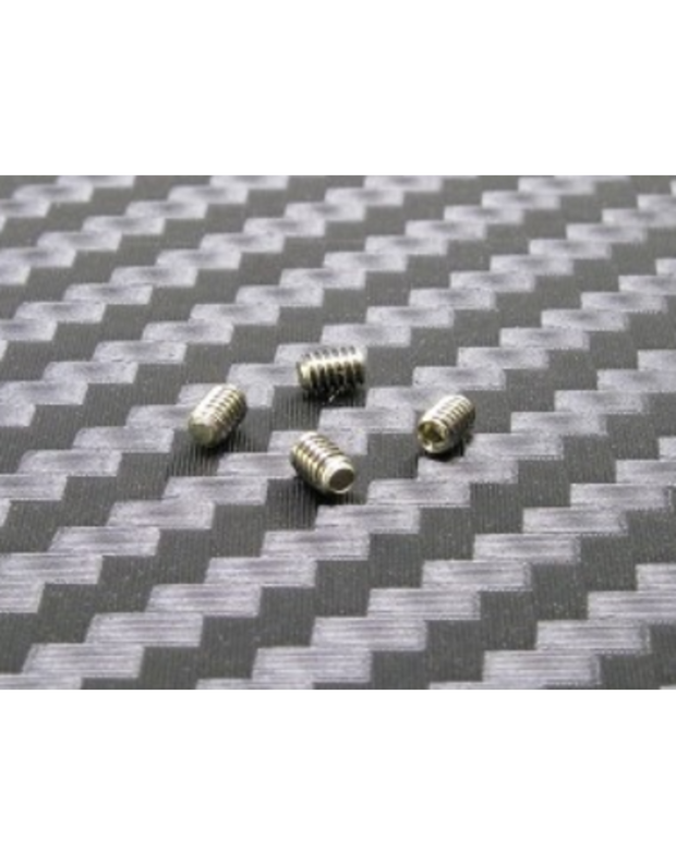 PN Racing mini-z MR 02/03 Double A-Arm M2x3mm stainless steel set screw (4pcs)
