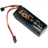 Powerhobby 2s LiPo Receiver Battery (7.4v/2400mAh) Flat pack