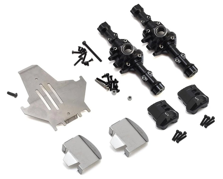 Yeah Racing TRX4 Full Metal front/rear  Axle Housing upgrade