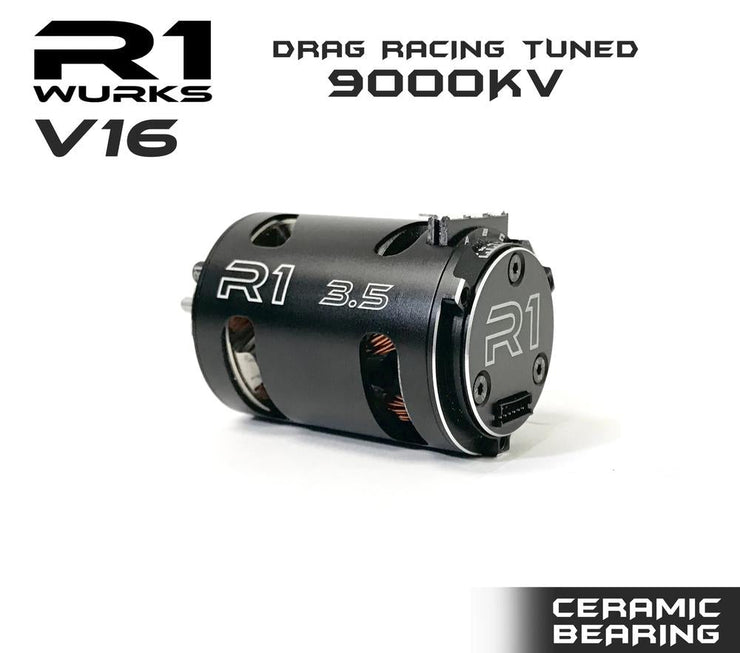 R1wurks 3.0T V16 Drag Racing Turned 9500kv Motor