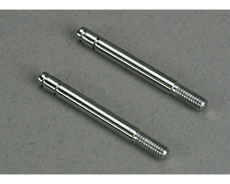 Traxxas 29mm Front Shock Shafts (Chrome) (2)