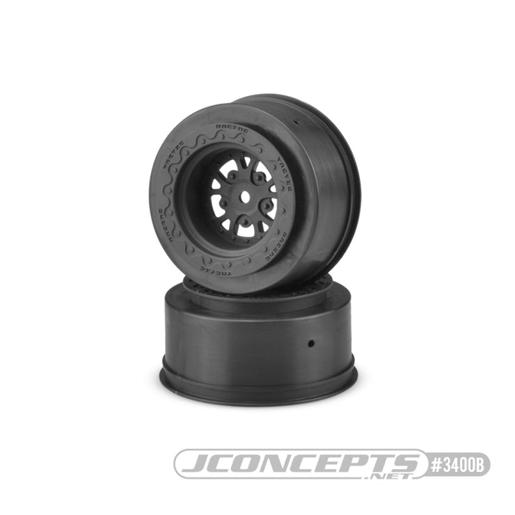 JConcept Tactic  Slash,Bandit,DR10  Rear wheel( 1 pair)2.2 x 3.0 x 1.87”Black 12mm Hex