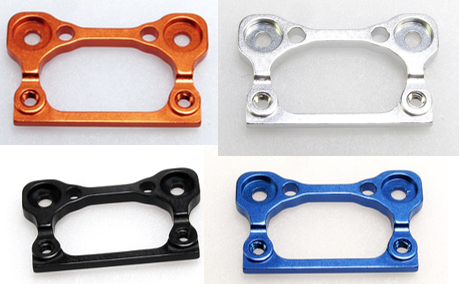 PN Racing Mini-Z V2 Alum Interchangeable Front Body Mount Base (Blue)