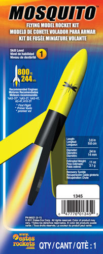 Estes Mosquito Flying Model Rocket Kit