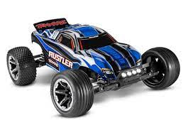 RUSTLER RTR W/XL-5 ESC Blue with LED lights