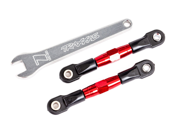 Red 36mm Camber Link Turnbuckle Set (2)