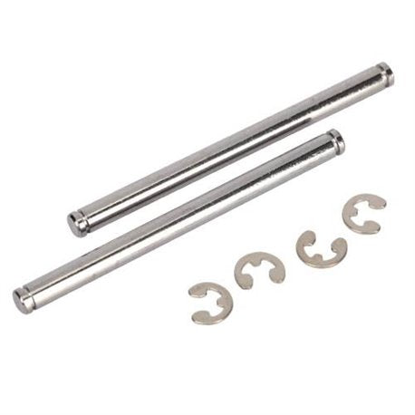 Suspension pins, 44mm (2) w/ e-clips