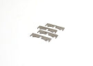 REFLEX RACING RX28 0.25MM LASER-CUT BULKHEAD RIDE HEIGHT/ROLL CENTER SHIMS (4 PCS)