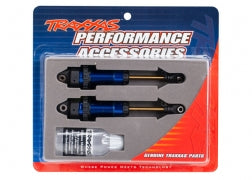 Shock GTR Long Aluminum Blue For Rustler/Slash Front