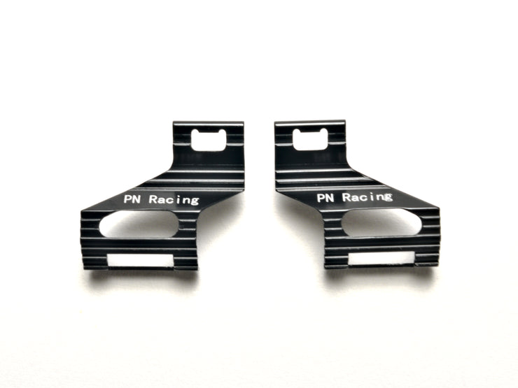 PN Racing Mini-z MR03 V2 Aluminum Battery Cover Heatsink (Black)