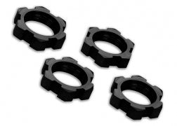 Wheel Nuts 17mm Serrated (Black)