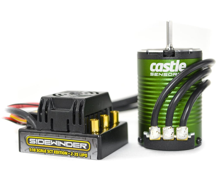 Castle Creation Sidewinder 1/10 Brushless Combo sensored 14 series