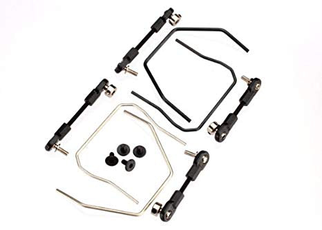 Sway bar kit (front and rear) (includes front and rear sway bars and adjustable linkage)