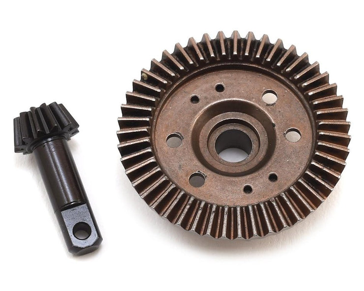 Ring gear, differential/pinion gear, differential (12/47 ratio) (front)
