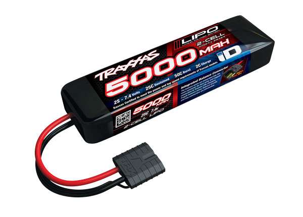 5000mAh 7.4v 2-Cell 25C LiPo Battery
