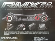 MST RMX 2.0 2WD Brushless RTR Drift Car w/Nissan R35 GT-R Body (Black)