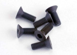 Screws, 3x6mm countersunk machine (6) (hex drive)