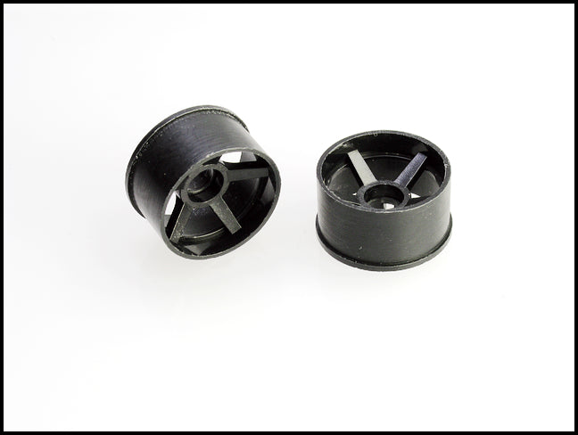 PN Racing Machine Cut 5 Spoke Rear Wheel R3 Black (1 pair) 2WD