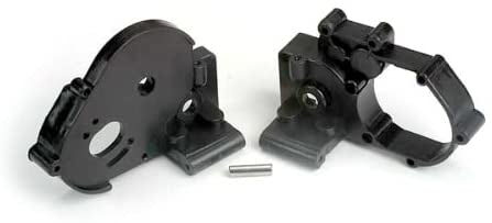 Gearbox halves (l&r) (Black) w/ idler gear shaft