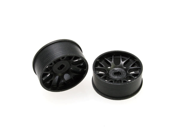 PN Racing Machine Cut BBS Front Wheels F1 Black (1 pair) AWD