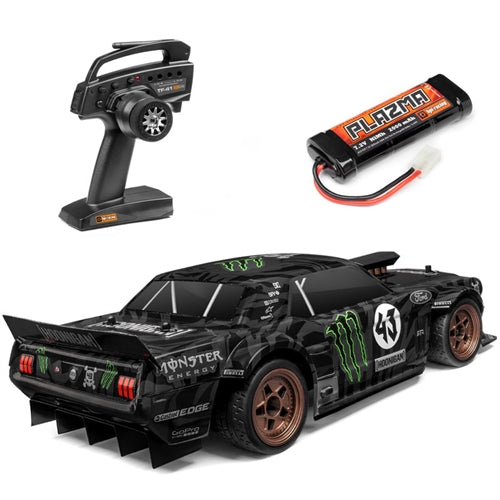 HPI-Racing RS4 SPORT3 KEN BLOCK’S 1965 FORD MUSTANG HOONICORN (RTR) 2.4G 4WD Water Proof Bonus Accessories Included