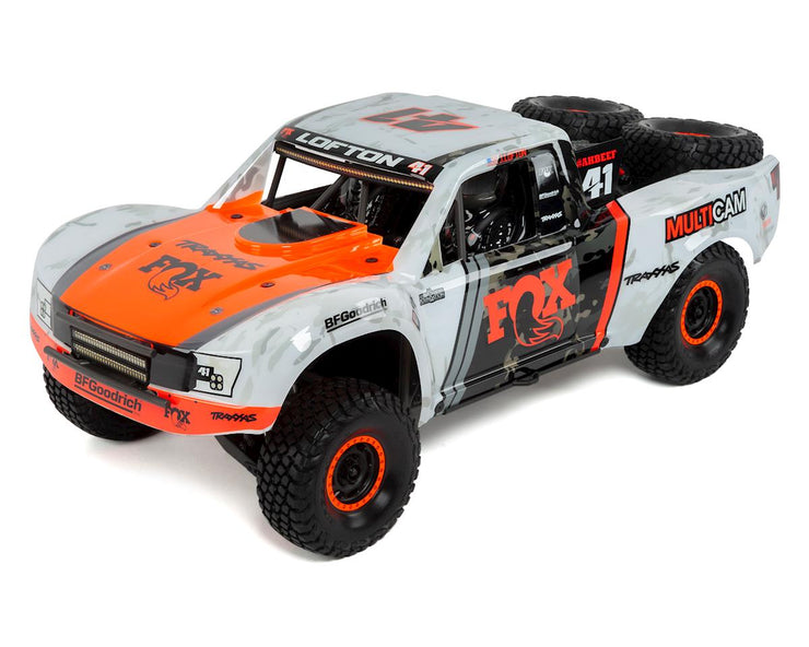 Traxxas Fox Unlimited Desert Racer With LED’s (Orange/white)
