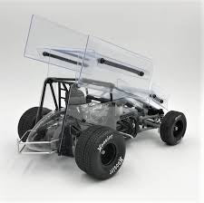 1RC Racing 1/18 Scale Sprint Car RTR (Clear)
