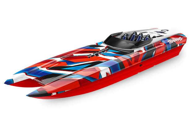 Traxxas M41 Widebody Boat (Red)