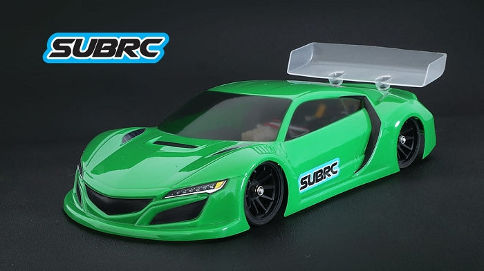 SUBRC NSX GT3 1/28 Lexan Touring Body Clear
