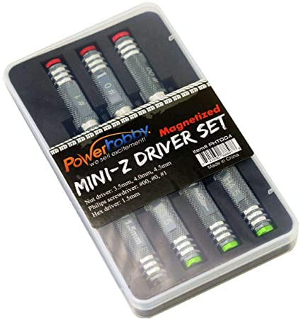 PowerHobby Mini-Z Driver Set (Magnetized)