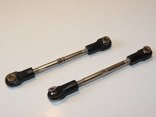 Turnbuckles, toe links, 61mm (front or rear) (2) (assembled with rod ends and hollow balls)