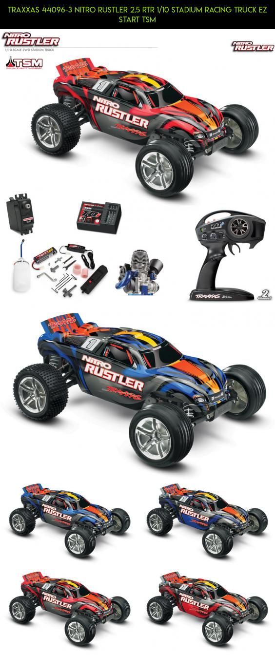 Traxxas Nitro Rustler TRX 2.5 (Red) 44096-3