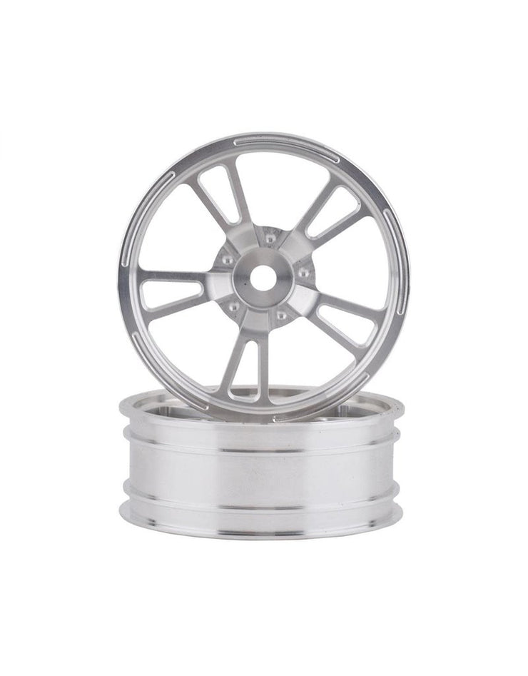 SSD-RC  V Spoke 2.2 Front Drag Wheels (Silver)
