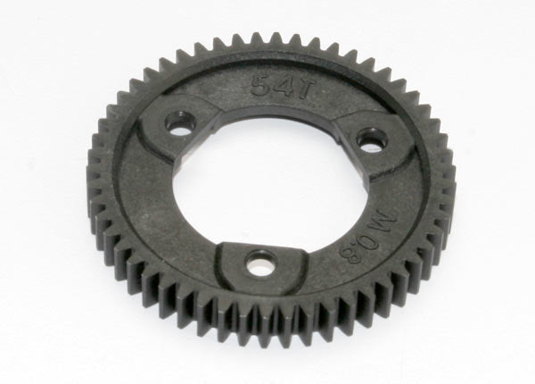 Spur gear, 54-tooth (0.8 metric pitch, compatible with 32-pitch) (requires #6814 center differential)