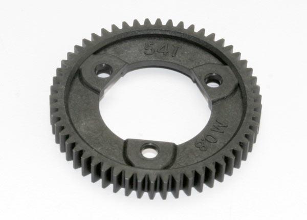 Spur gear, 52-tooth (0.8 metric pitch, compatible with 32-pitch) (requires #6814 center differential)