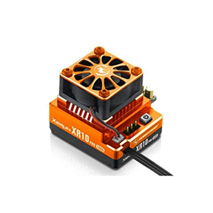 HobbyWing XR10 PRO 2S 160A Brudhless Electronic Speed Controller (Orange)