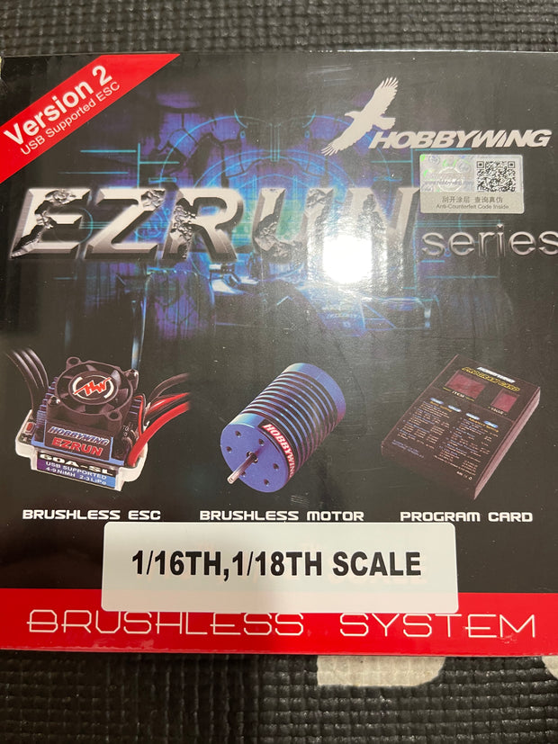 Hobbywing EZRUN 18A-SL  A2Combo Motor/ESC for 1/16,1/18 scale