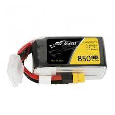 Tattu 850mAh 11.1V 45c 3S1P LiPo Battery XT60 plug
