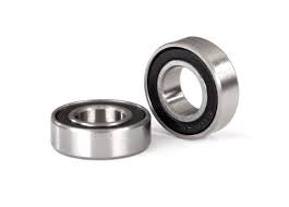 Ball bearings, black rubber sealed (8x16x5mm) (2)