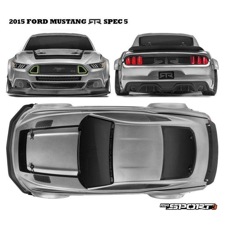 HPI RS4 SPORT 3 2015 FORD MUSTANG