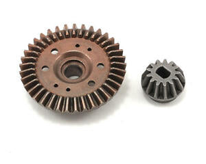 Ring gear, differential/ pinion gear, differential (rear)
