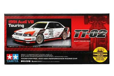 1/10 scale Tamyia TT02 1992 Audi V8 Touring  kit