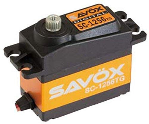 Savox STD Size SC-1256TG Servo coreless Digital @6V 20.0/277.7 oz Tq
