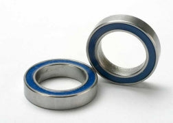 Ball bearings, blue rubber sealed (12x18x4mm) (2)