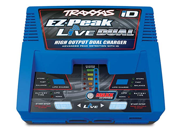 TRAXXAS EZ-Peak Live Dual NiMH/LiPo High output Charger 26+Amps 200watts